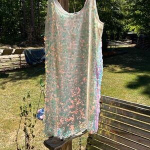 Torrid 3X sequins dress.